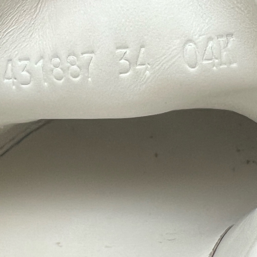 Gucci Ace Faux Pearl Sneaker Size 5 Women’s - Picture 9 of 10